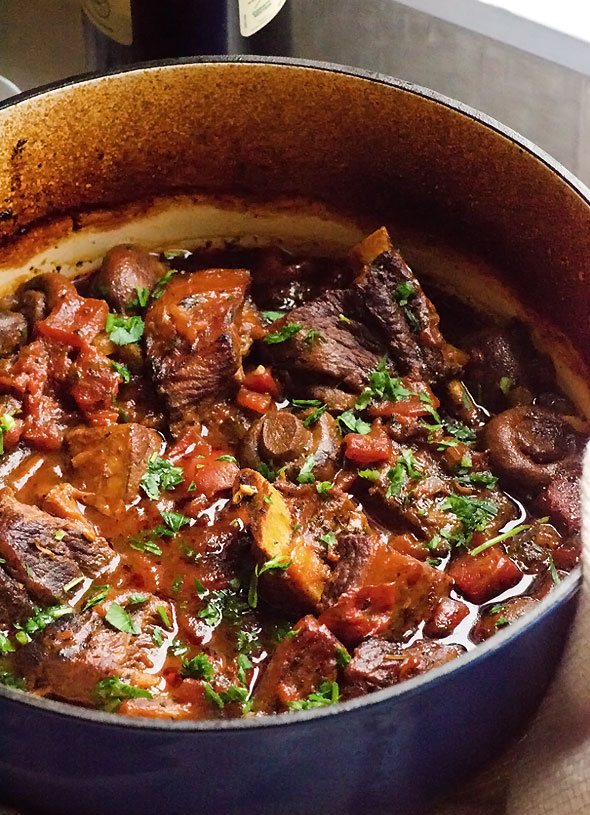 easy braised short ribs