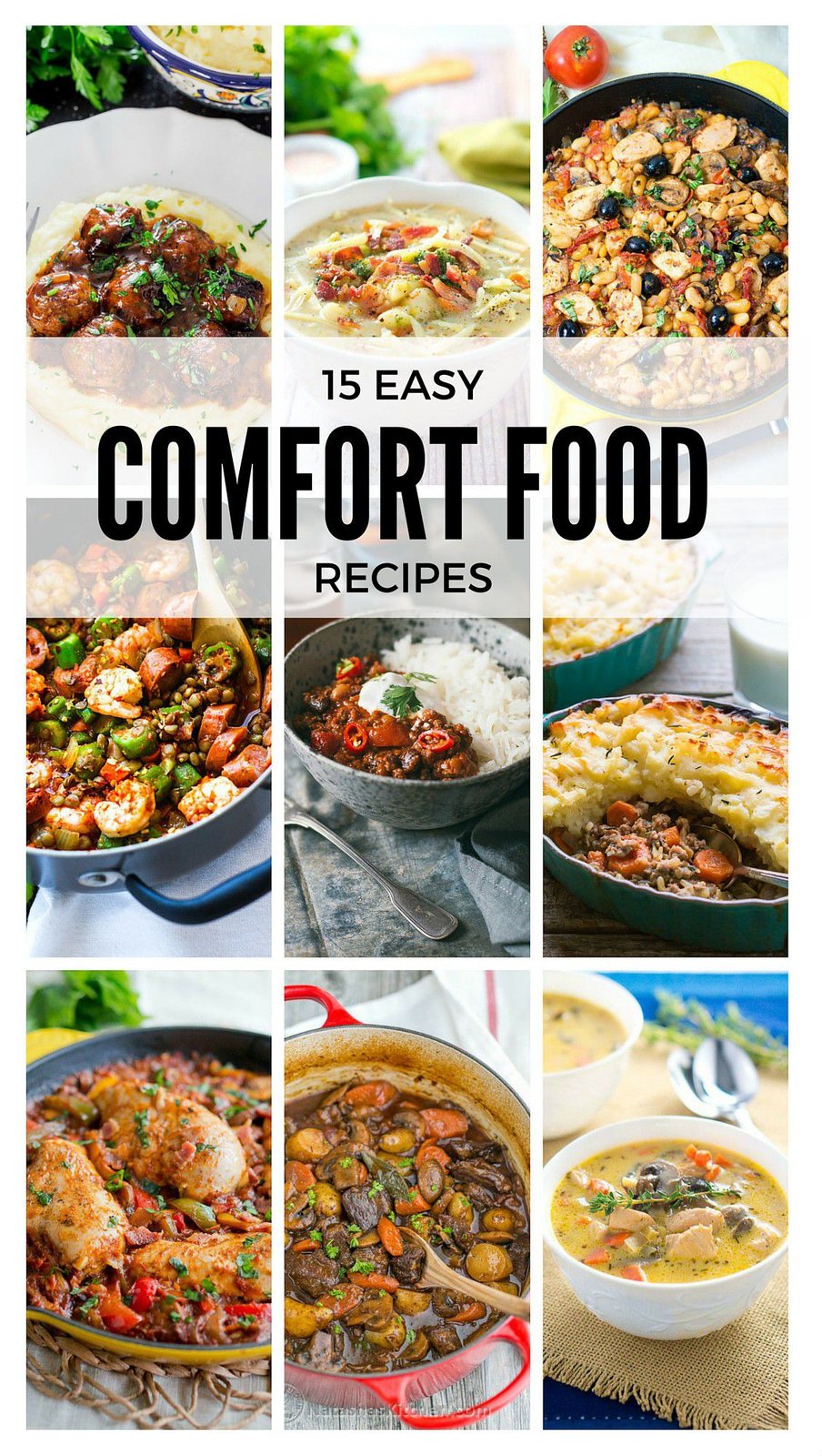15 Easy Comfort Food Recipes