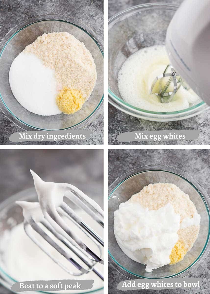 how to make amaretti cookies - process shots 1