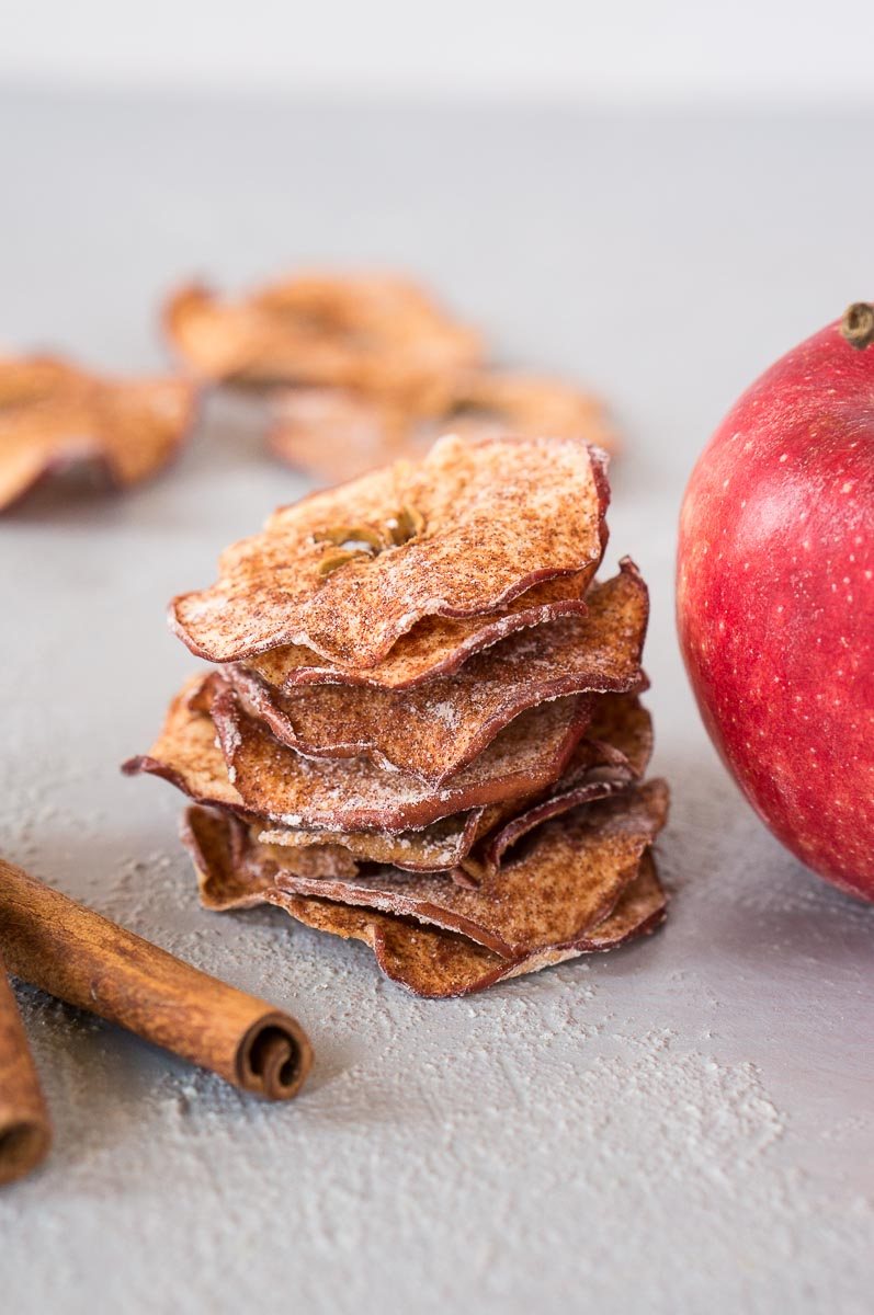 baked apple slices