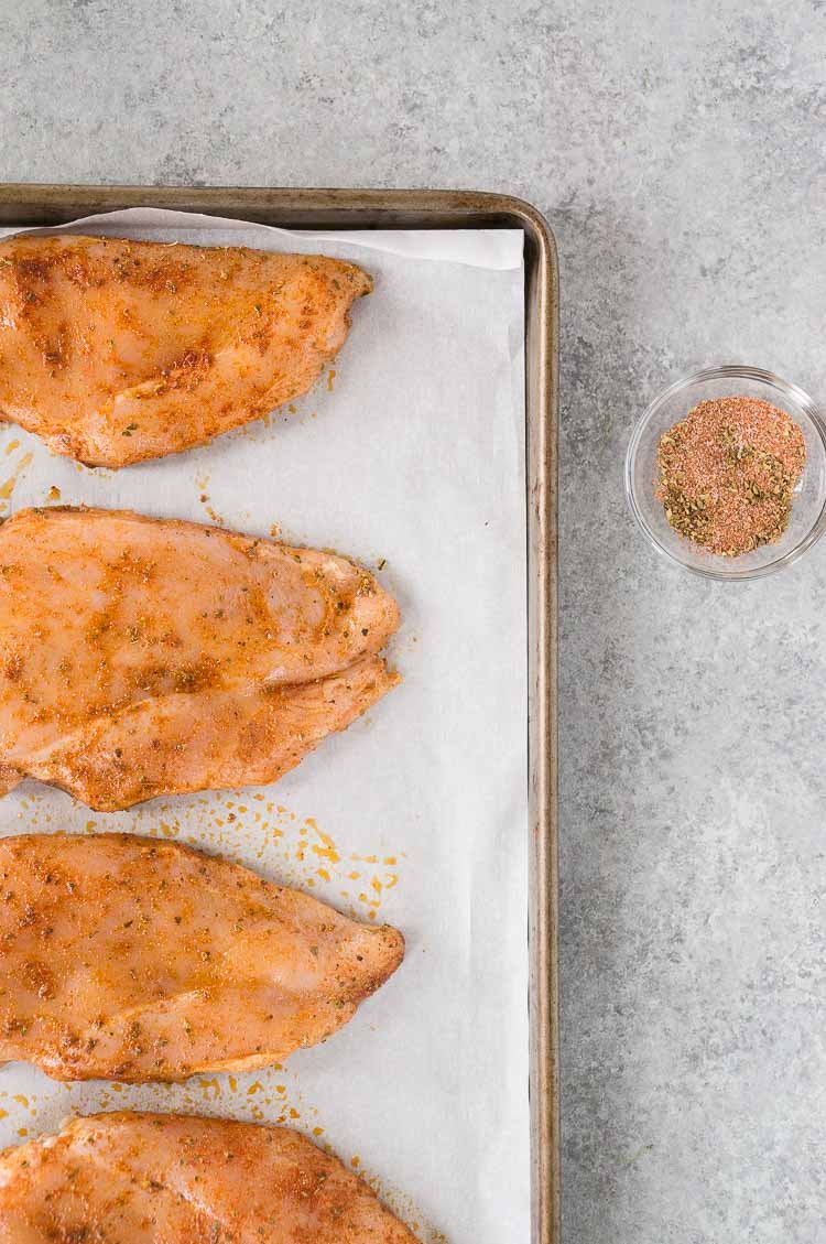 chicken breast in oven