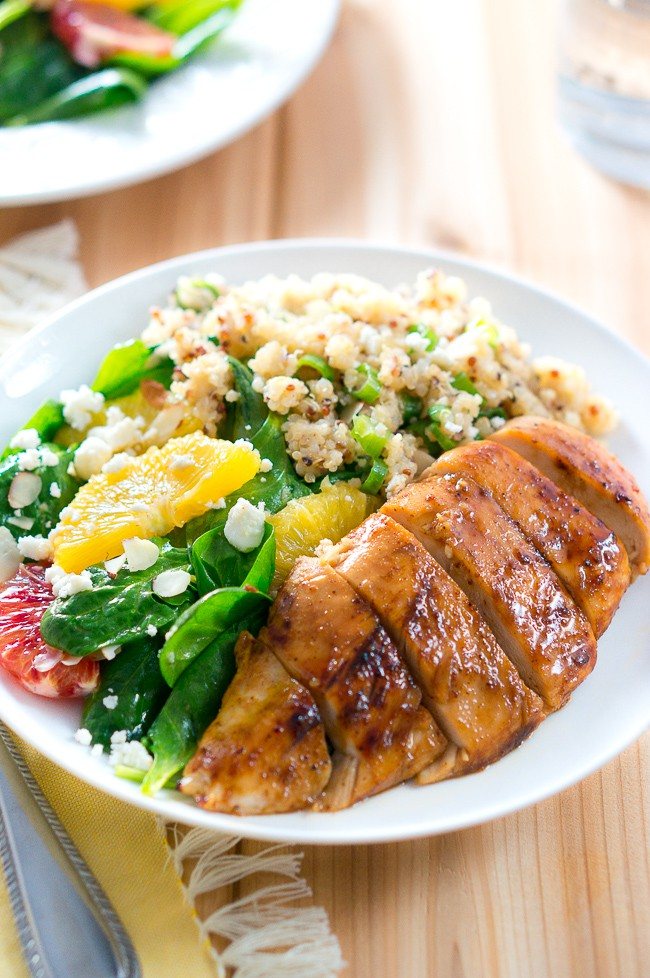Balsamic-Glazed Chicken Salad