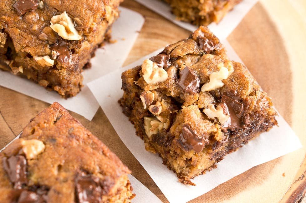 Banana Walnut Brownies