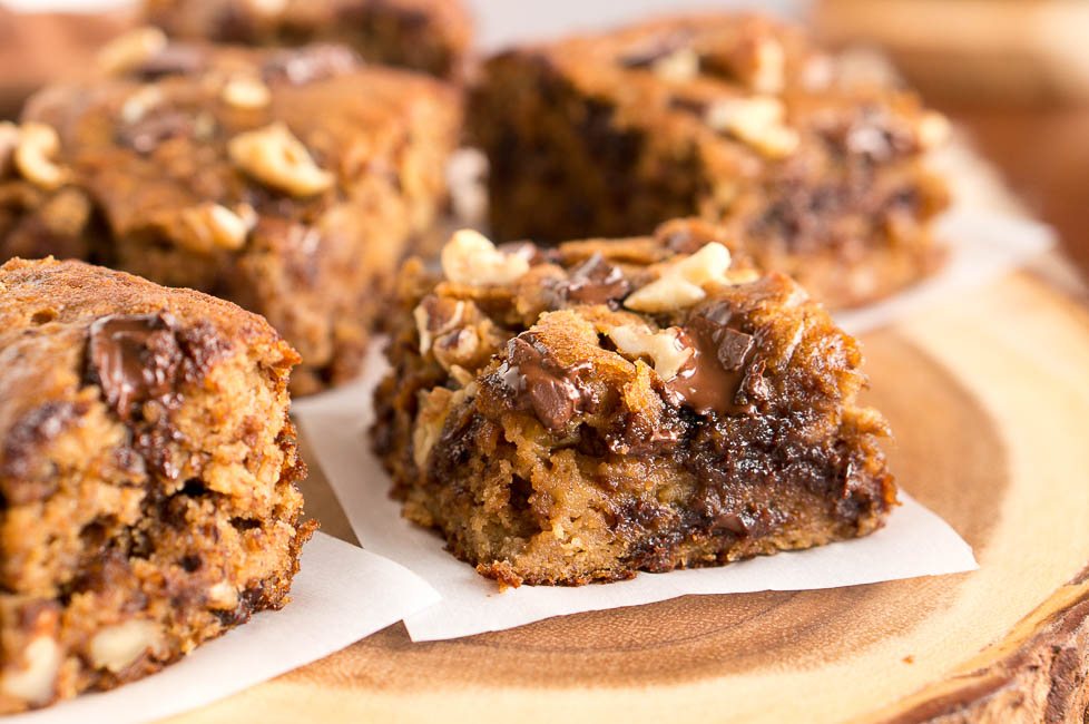 Banana Walnut Brownies