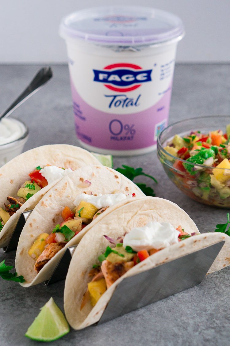 Salmon Tacos