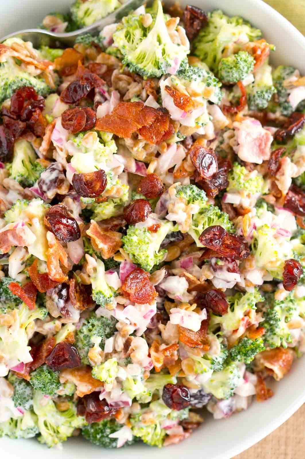 broccoli salad with bacon