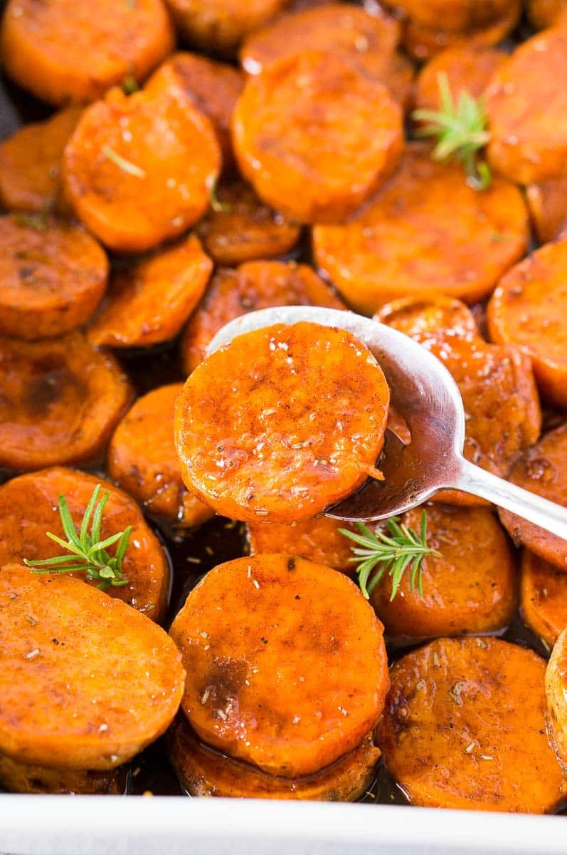 southern candied sweet potatoes for thanksgiving