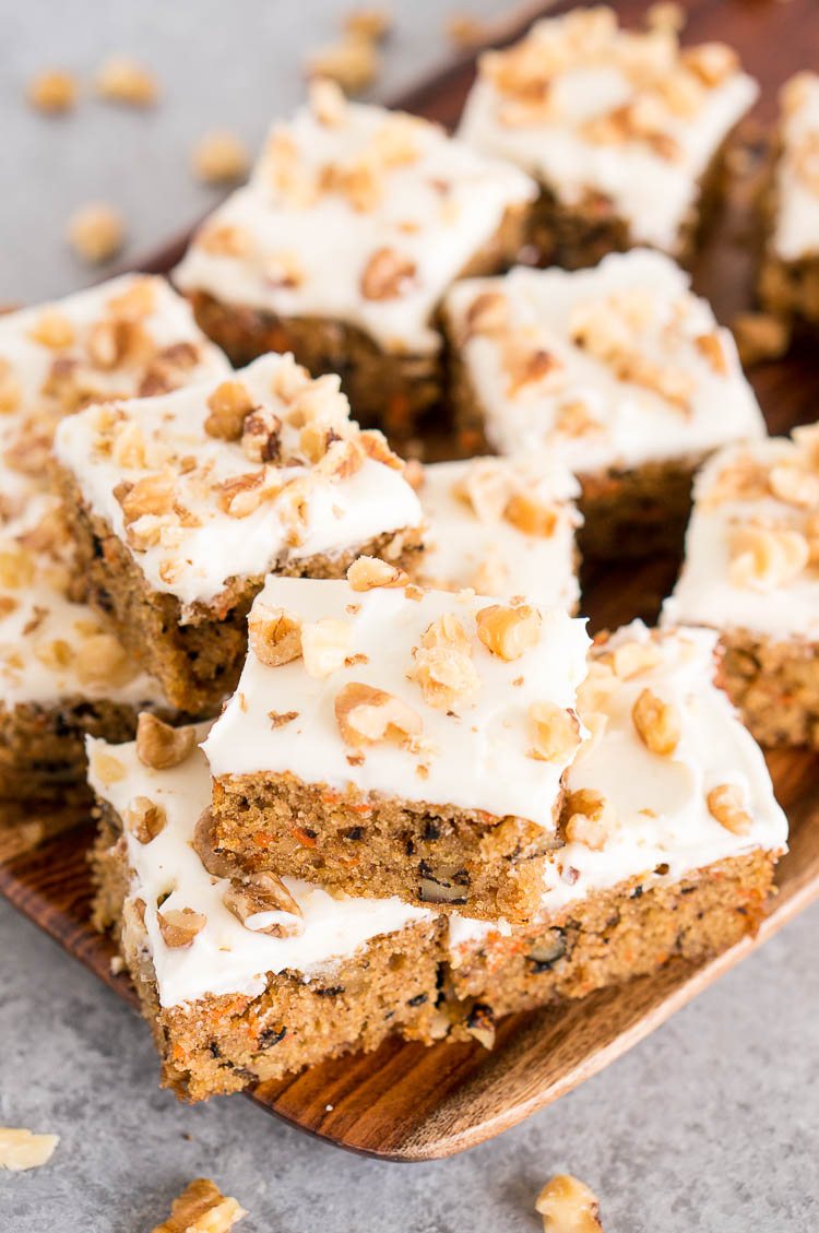Gluten-Free Carrot Cake Bars