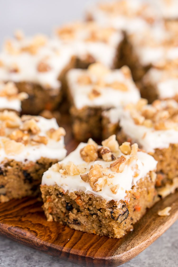 Carrot Cake Bars (Gluten-Free)