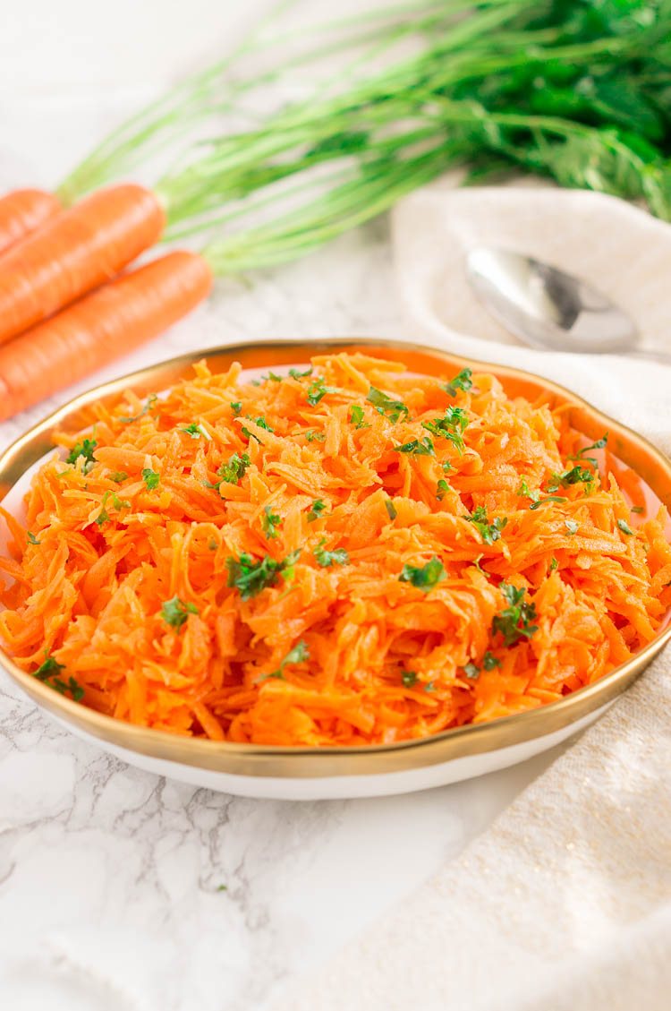 Shredded Carrot Salad Recipe
