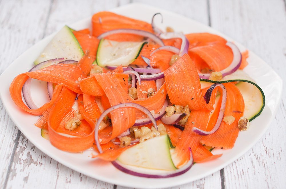 Carrots and Zucchini Salad