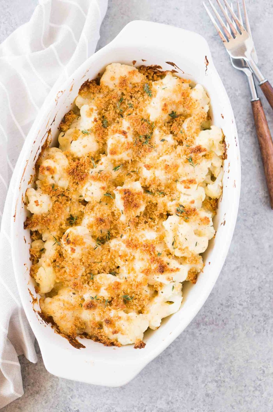 Cauliflower au Gratin