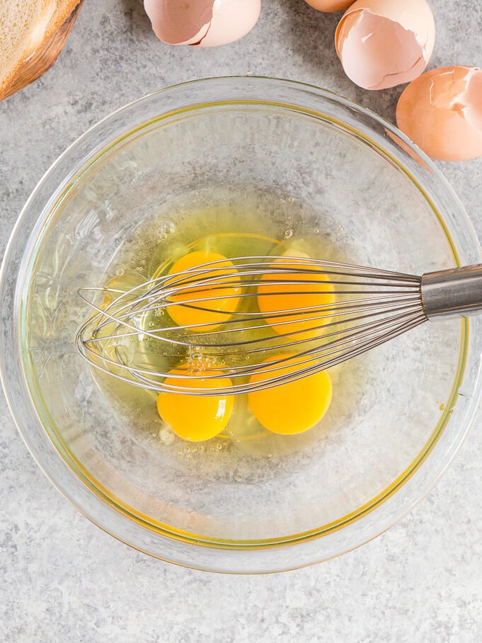 Eggs in a bowl