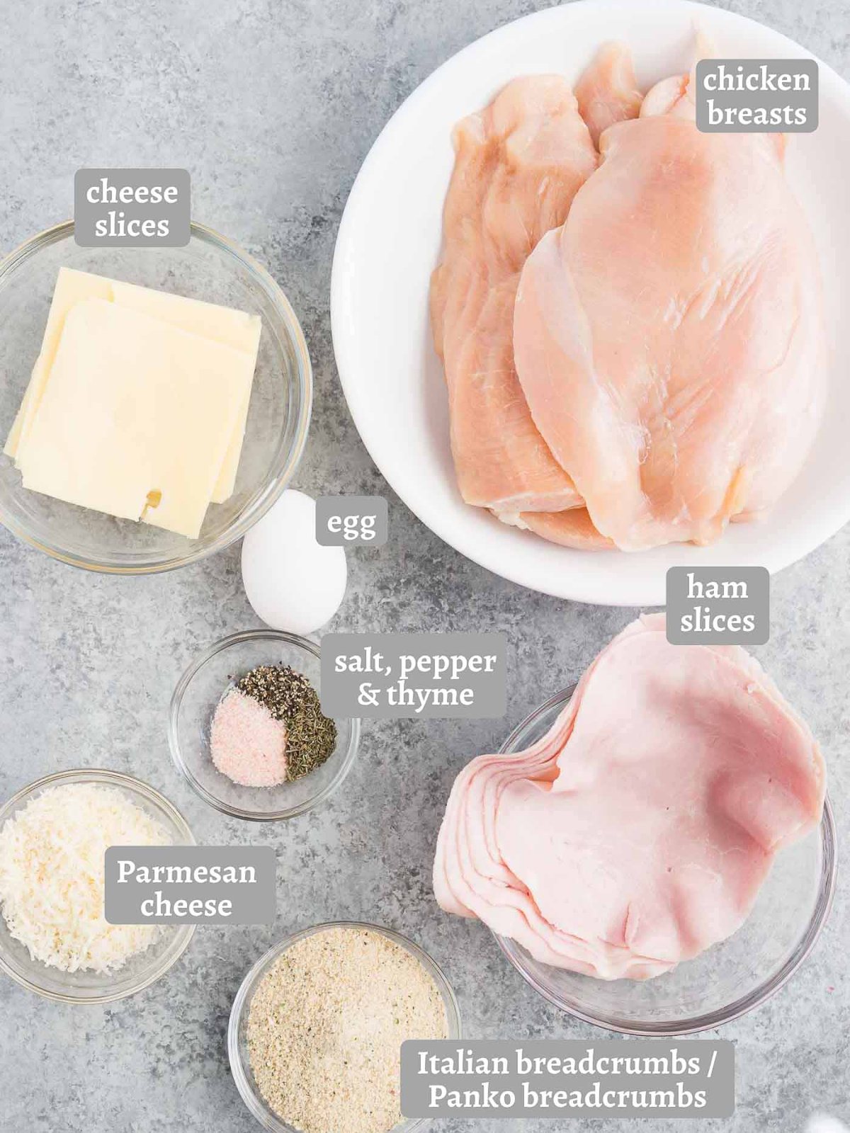 chicken cordon bleu ingredients