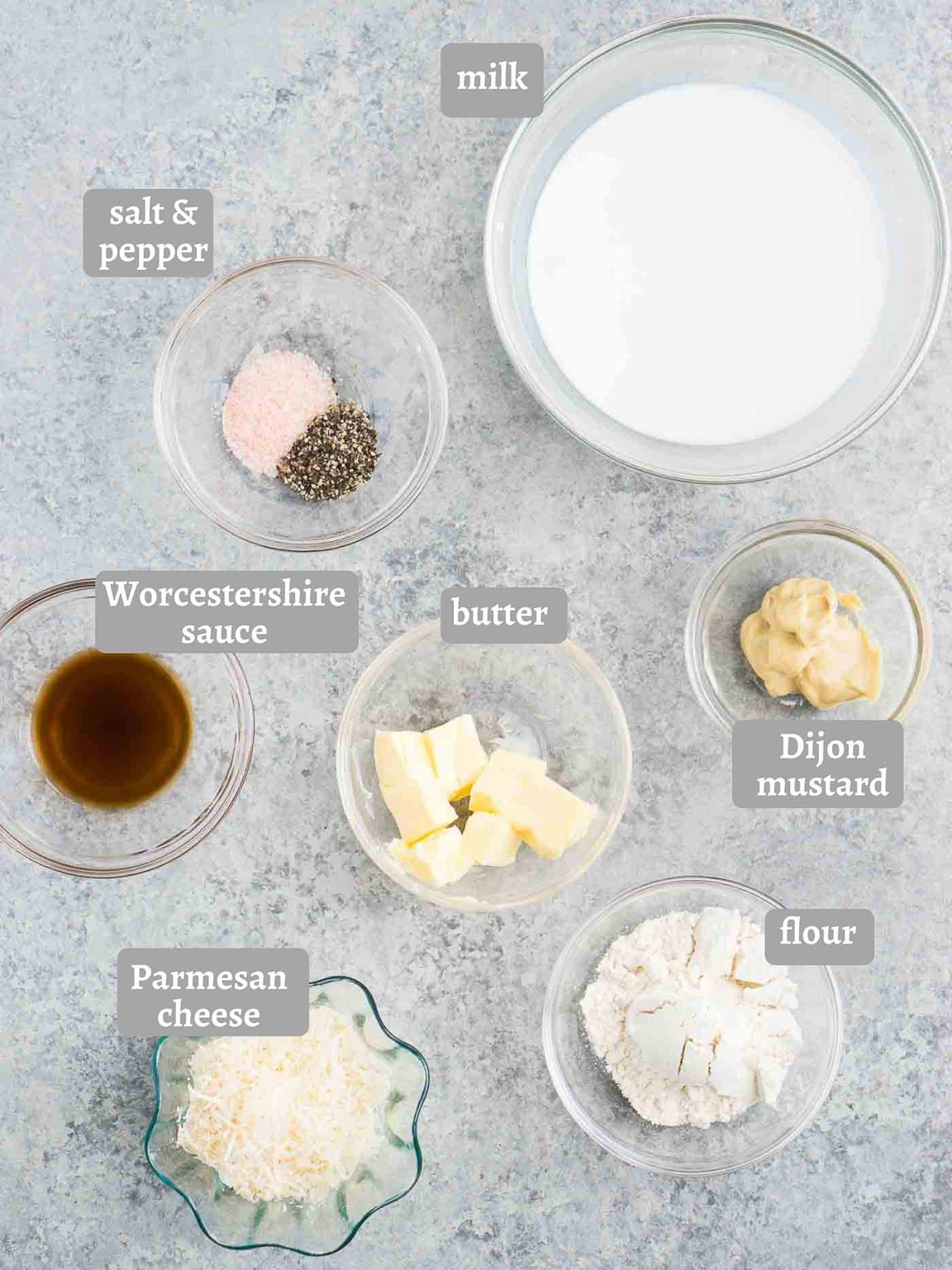 Creamy Dijon sauce ingredients