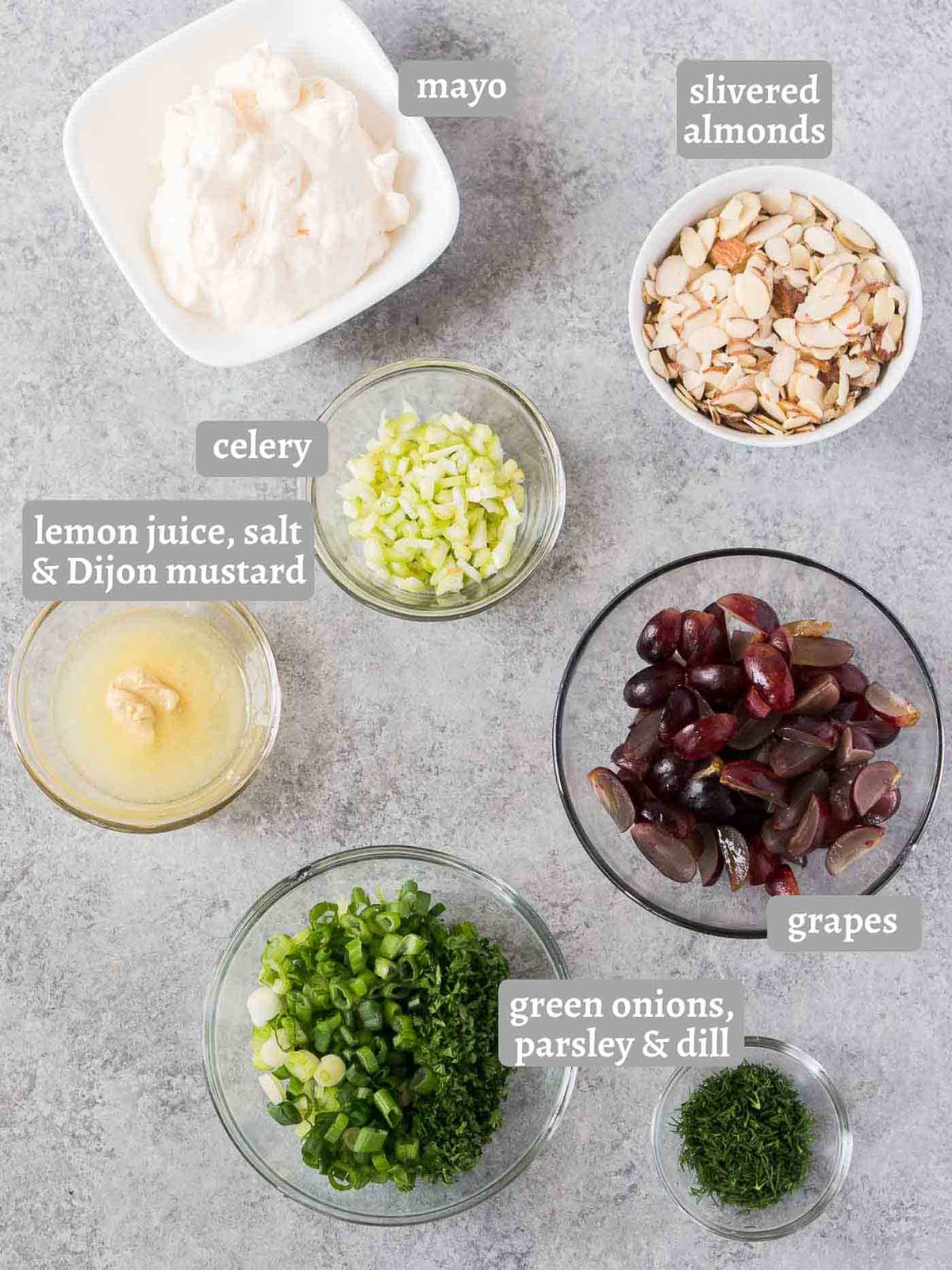 chicken salad ingredients