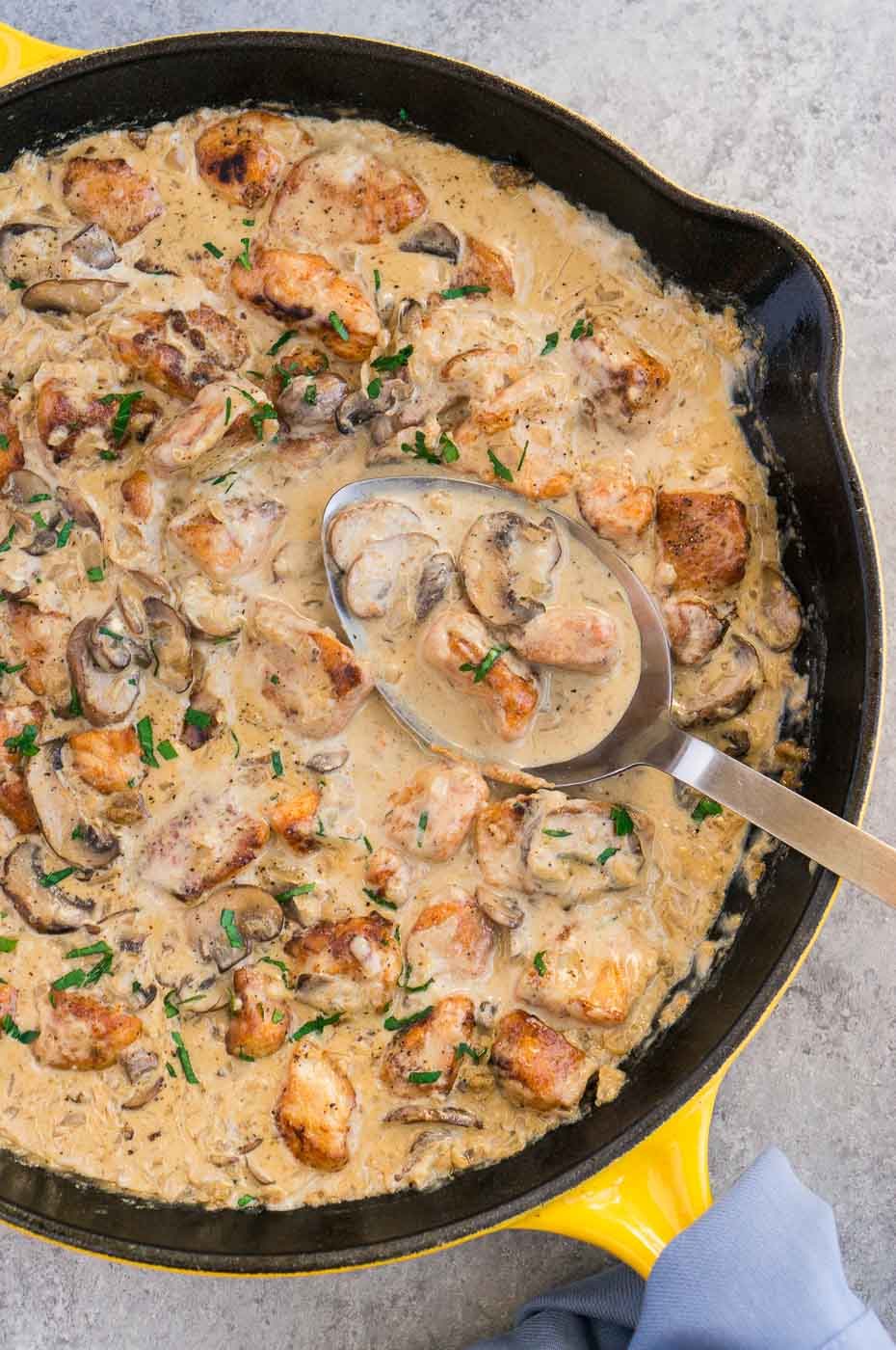 Chicken Stroganoff