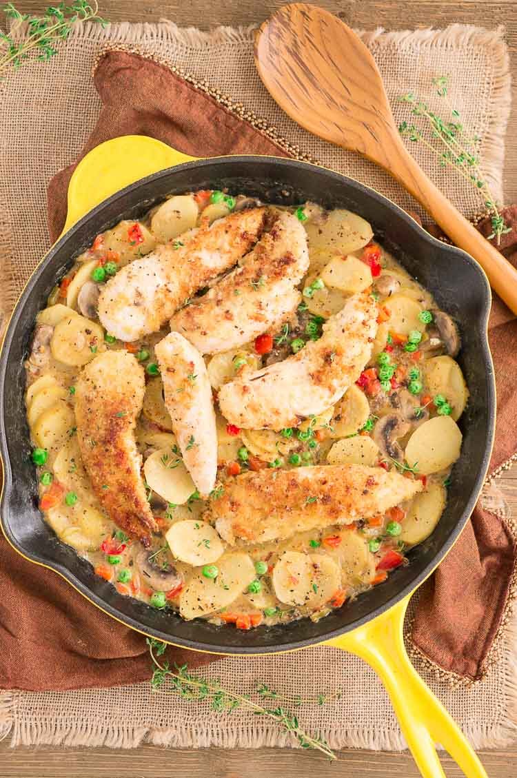 Country Chicken Skillet Recipe