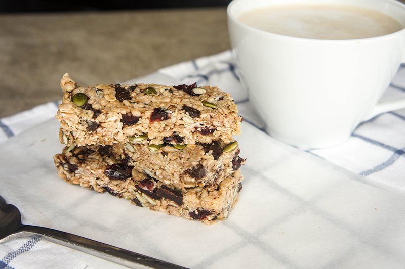 cranberry dark chocolate granola bars