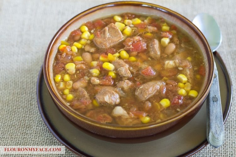 Healthy Freezer Meals - pork stew