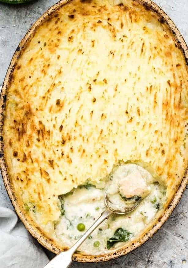 gluten free fish casserole
