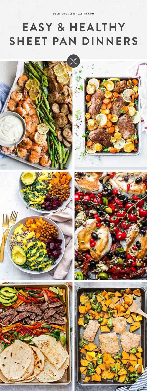 Easy & Healthy Sheet Pan Dinners