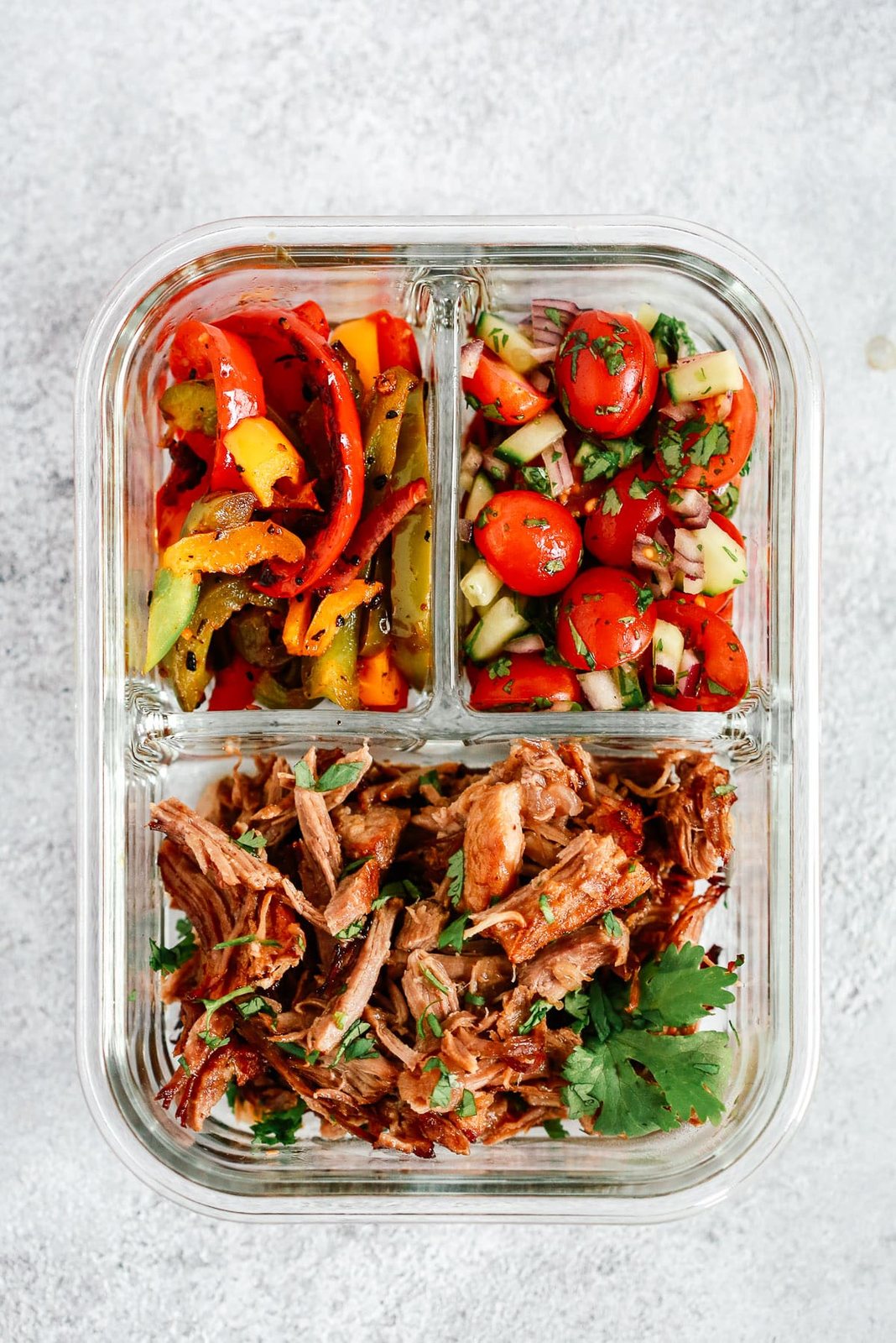 Instant Pot Carnitas Meal Prep Bowls