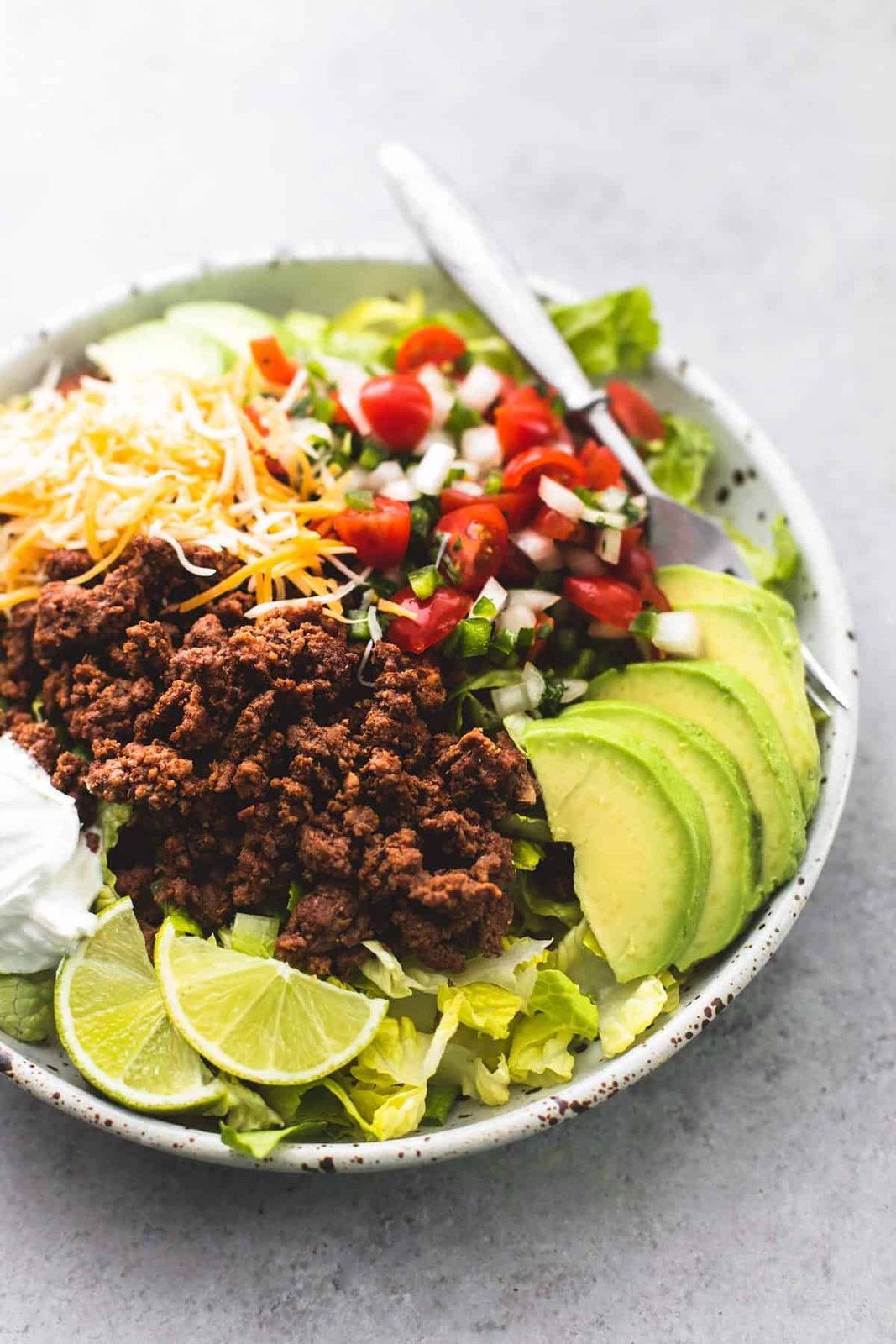 Taco Salad Meal Prep Bowl