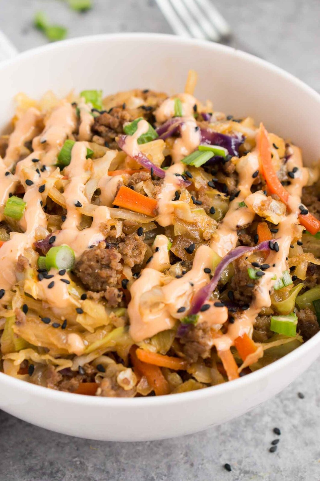Easy Egg Roll In A Bowl