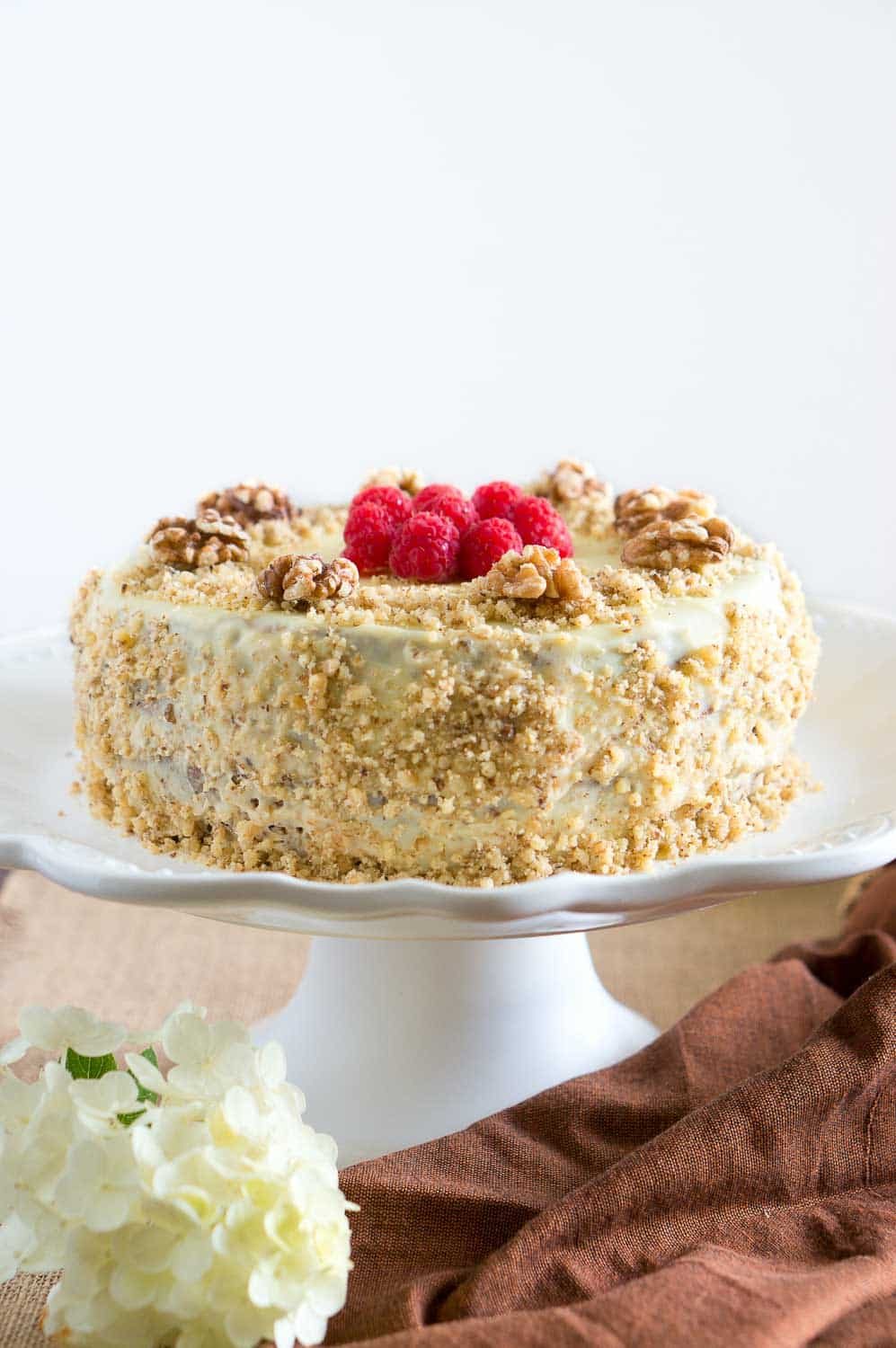 Flourless Walnut Chocolate Cake