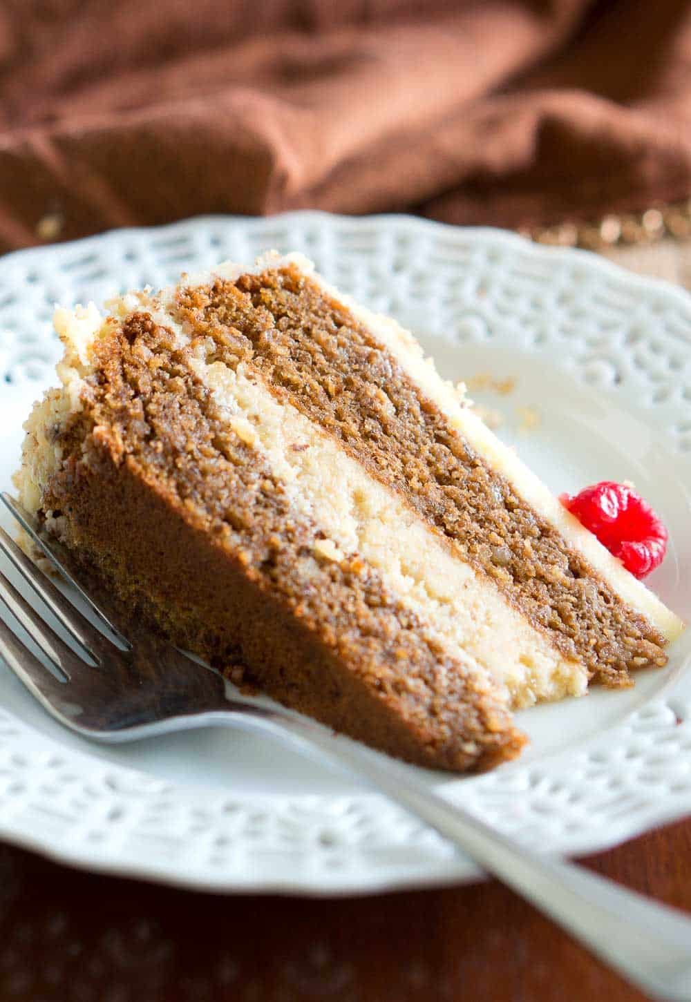 Flourless Walnut Chocolate Cake