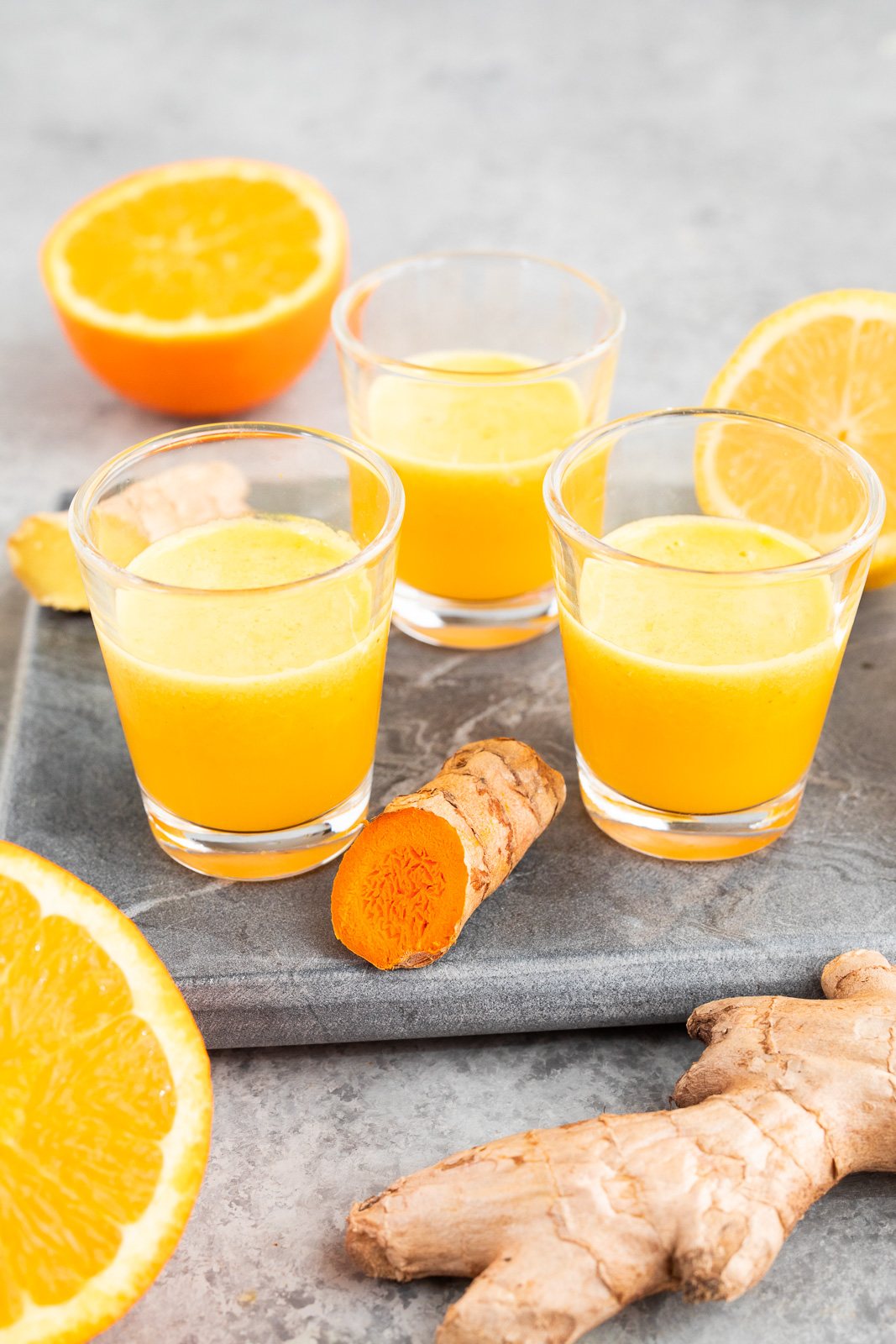 Ginger Turmeric Shots Recipe