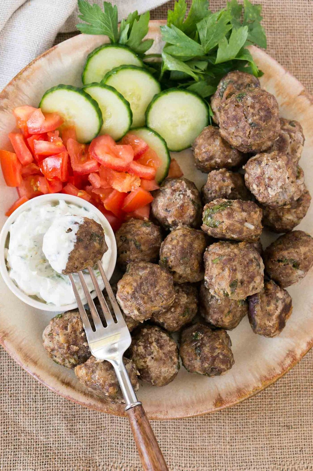Greek Meatballs (Keftedes)