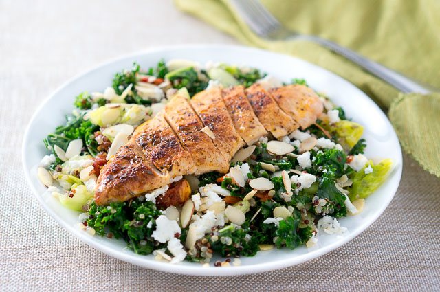Greek Quinoa Salad with Chicken
