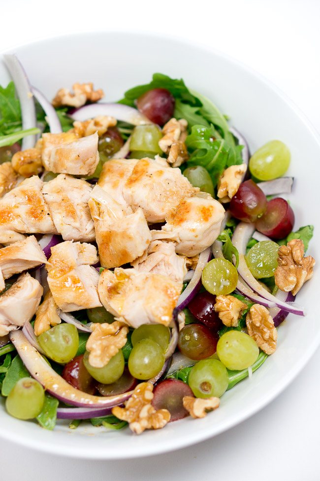 Grilled Chicken Arugula Salad