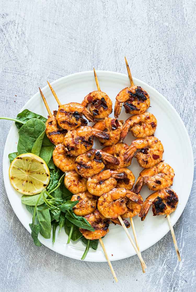 Grilled Shrimp Skewers