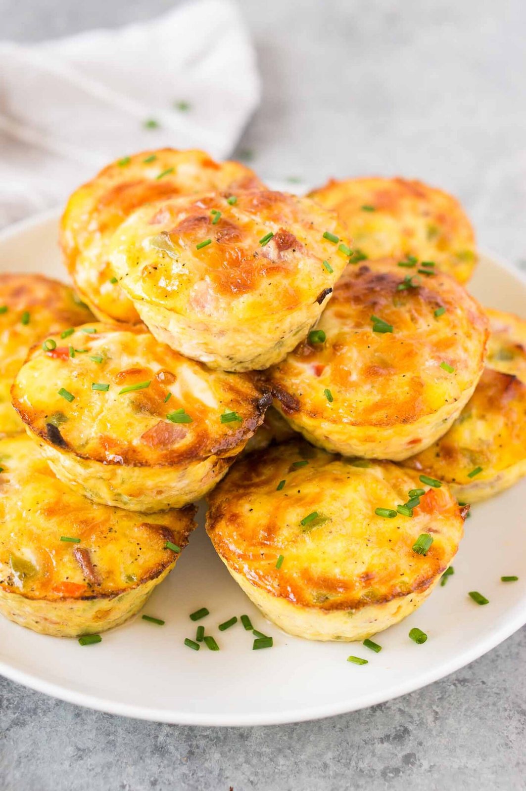 Ham and Cheese Breakfast Muffins