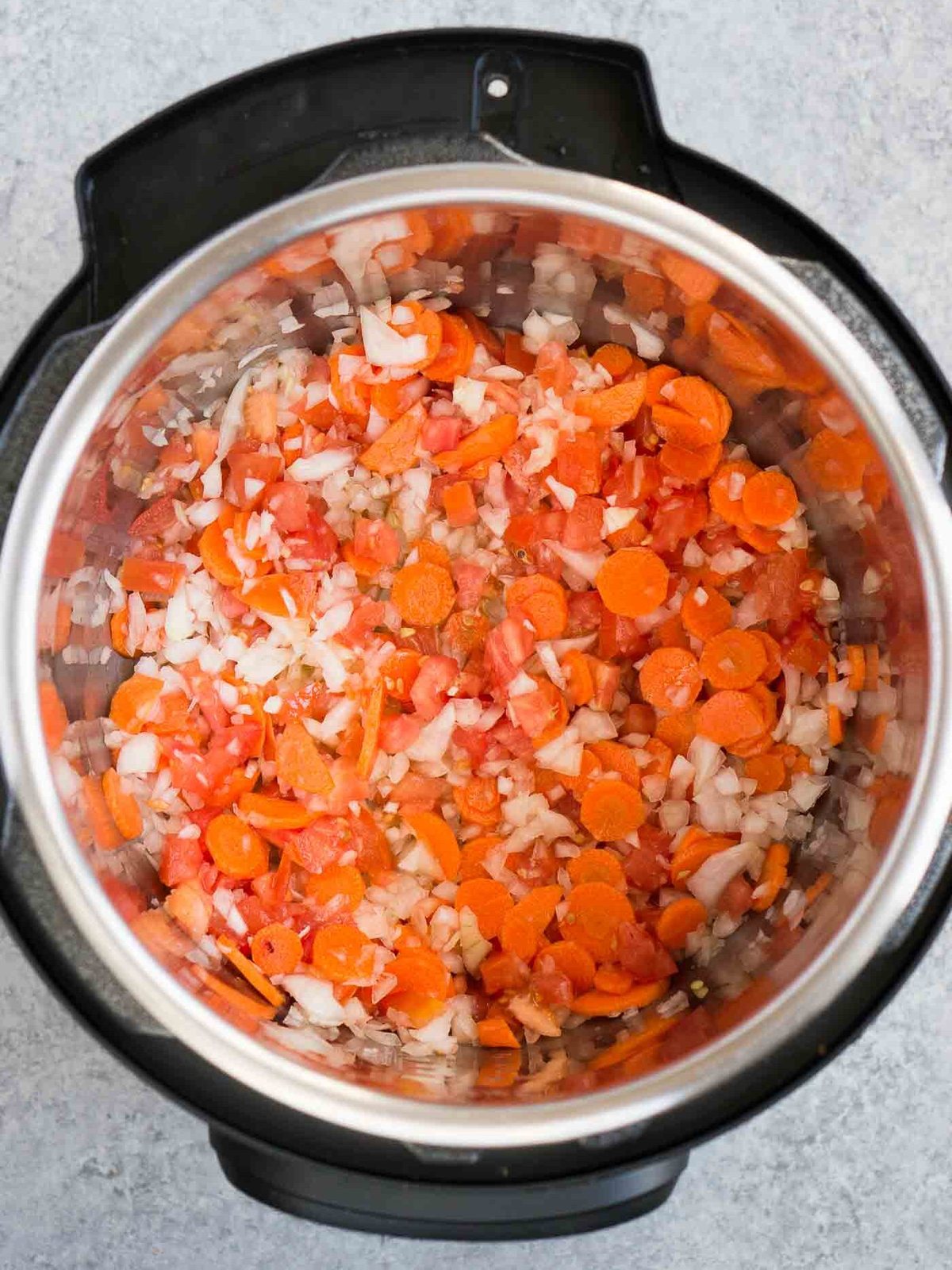 sauteing vegetables in instant pot