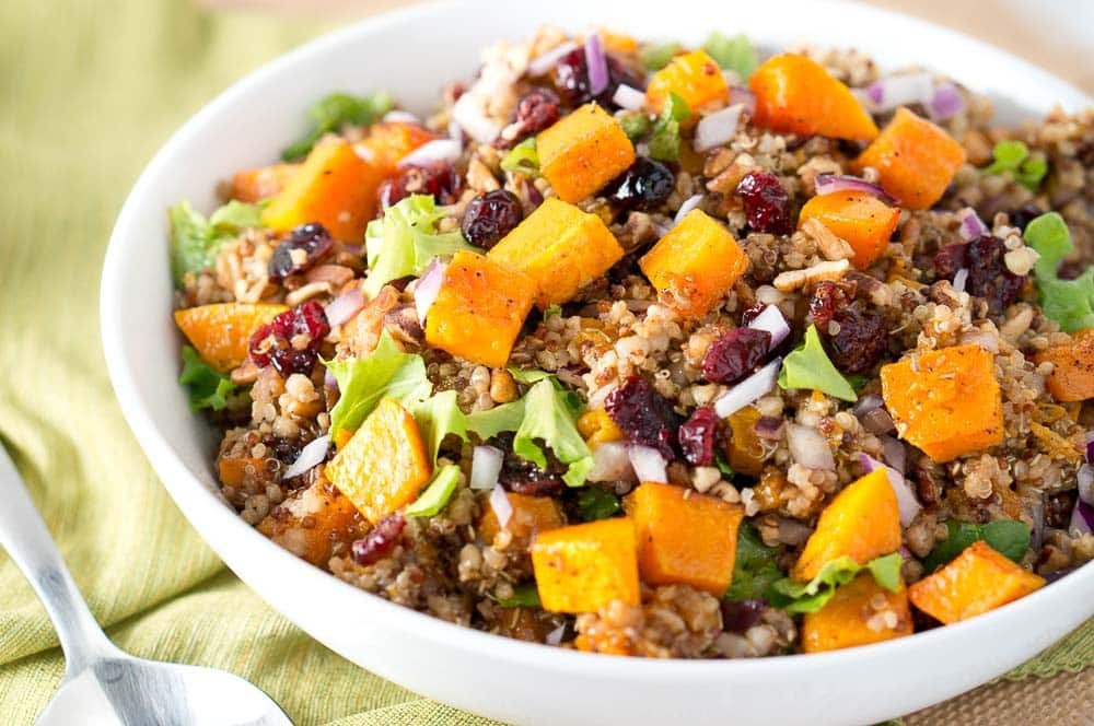Harvest Butternut Squash Quinoa Salad