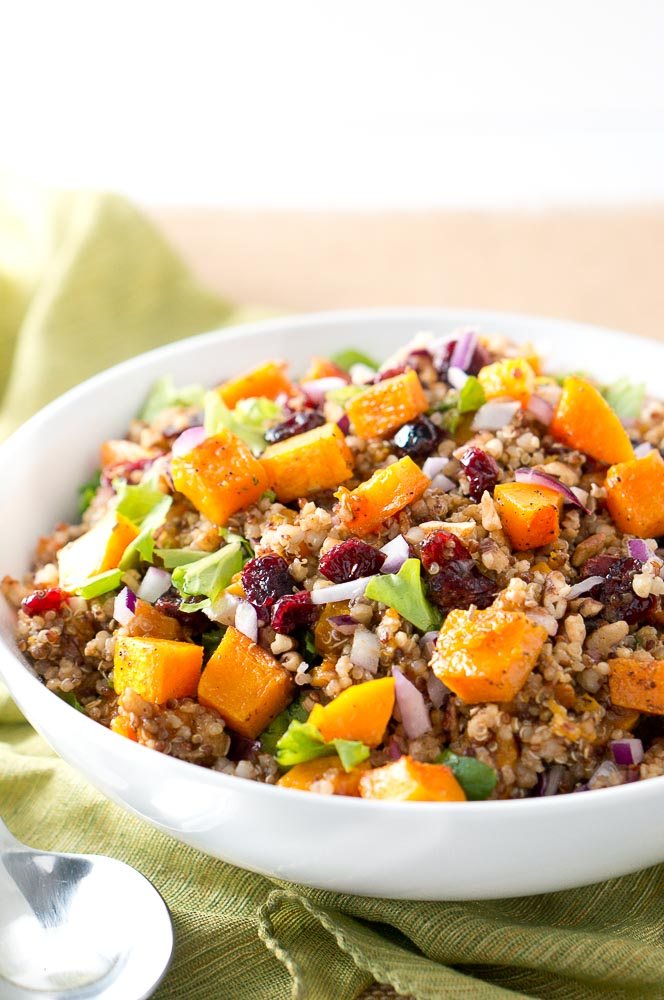 Harvest Butternut Squash Quinoa Salad