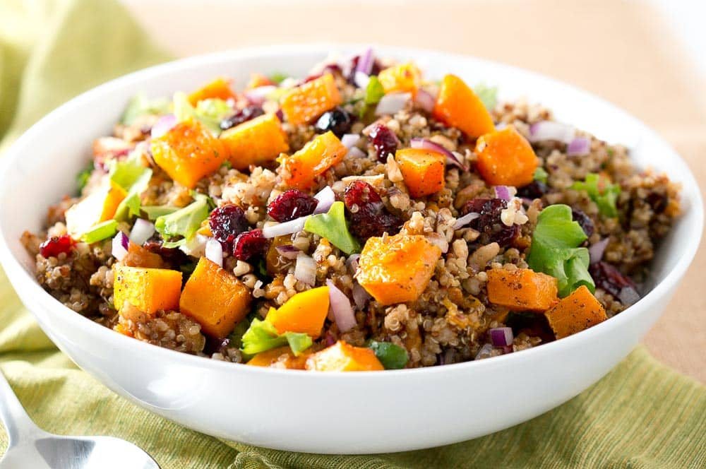 Harvest Butternut Squash Quinoa Salad