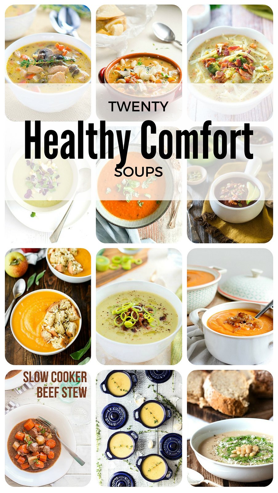 20 Healthy Comfort Soups
