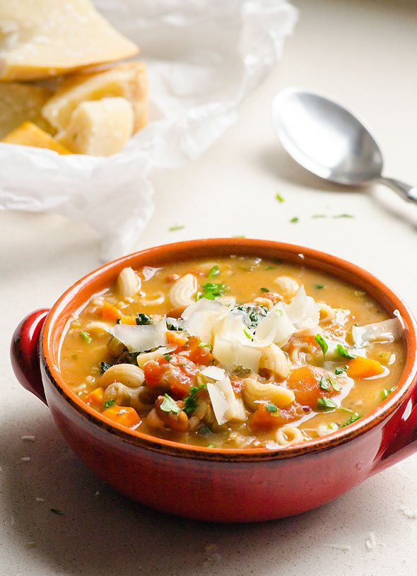 creamy minestone soup