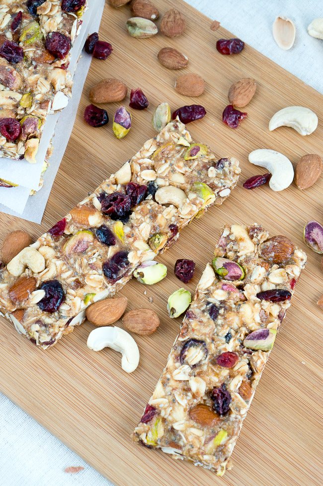 Healthy Homemade Granola Bars | uhuvu.com