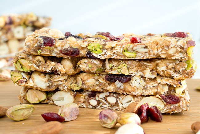 Healthy Homemade Granola Bars | uhuvu.com