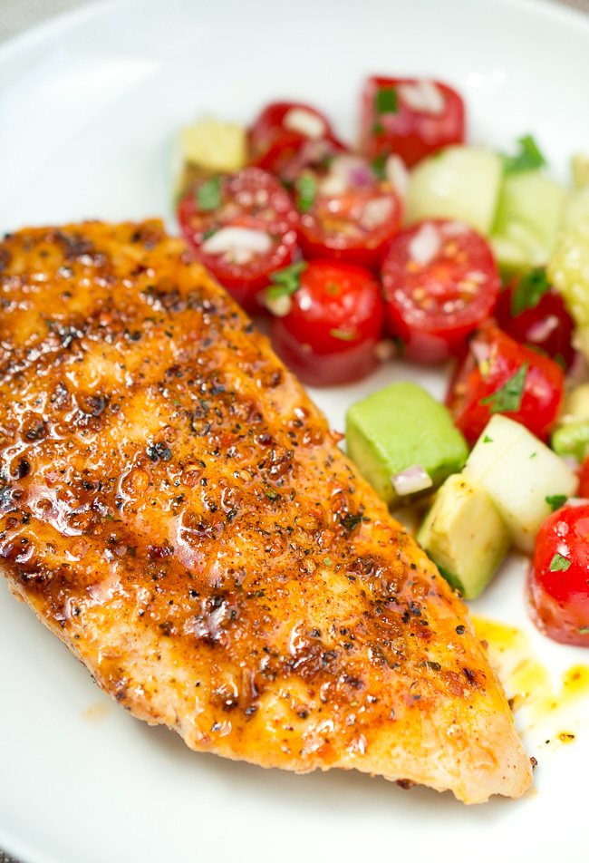 Honey Chipotle Chicken | uhuvu.com