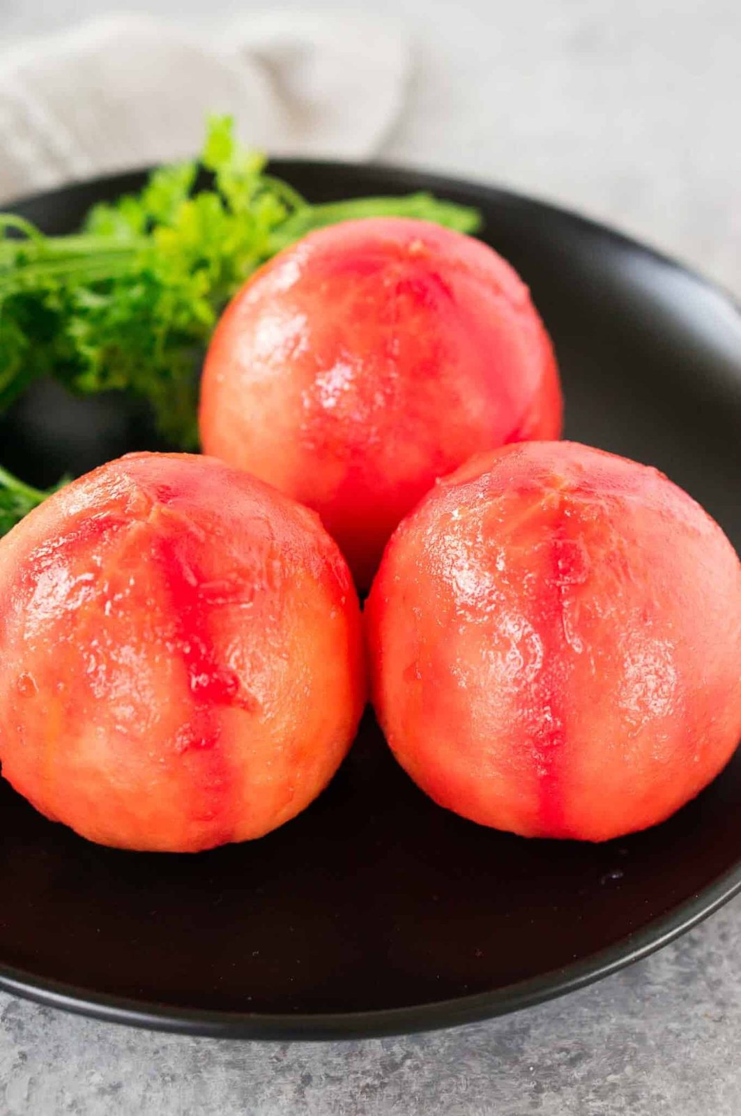 tutorial for how to peel tomatoes