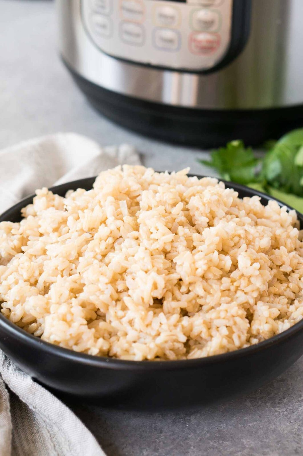 Instant Pot Brown Rice