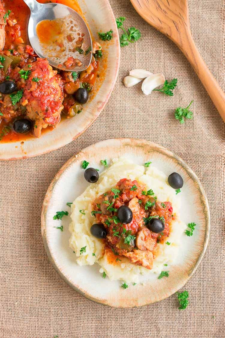 Instant Pot Chicken Cacciatore
