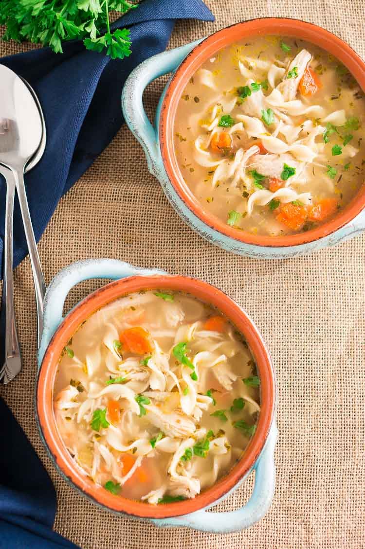 Instant Pot Chicken Soup Recipe